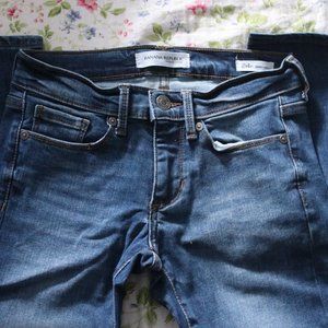 Banana republic skinny ankle jeans 24 petite